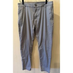 Bird Dogs Pants Men 36x32 Performance Stretch Chino Gray Golf Casual Athleisure